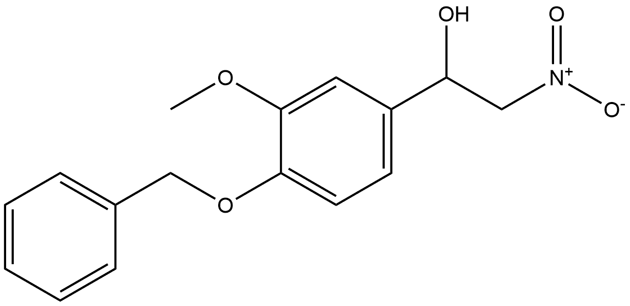 Benzenemethanol, 3-methoxy-α-(nitromethyl)-4-(phenylmethoxy)-