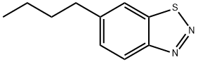 1,2,3-Benzothiadiazole, 6-butyl- Structure