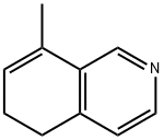 8-Methyl-5,6-dihydroisoquinoline,60499-15-2,结构式