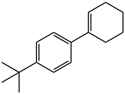 Benzene, 1-(1-cyclohexen-1-yl)-4-(1,1-dimethylethyl)- Structure