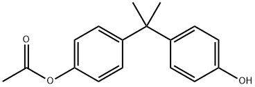 Phenol, 4-[1-[4-(acetyloxy)phenyl]-1-methylethyl]- (9CI),6073-09-2,结构式