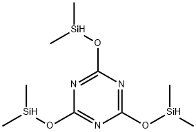 1,3,5-Triazine, 2,4,6-tris[(dimethylsilyl)oxy]- Struktur