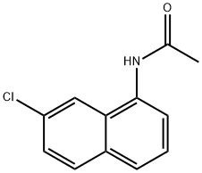 N-(7-Chloronaphthalen-1-yl)acetamide Structure