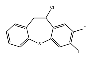 Dibenzo[b,f]thiepin, 11-chloro-2,3-difluoro-10,11-dihydro-