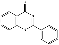 1-Methyl-2-(pyridin-4-yl)quinazolin-4(1H)-one Structure