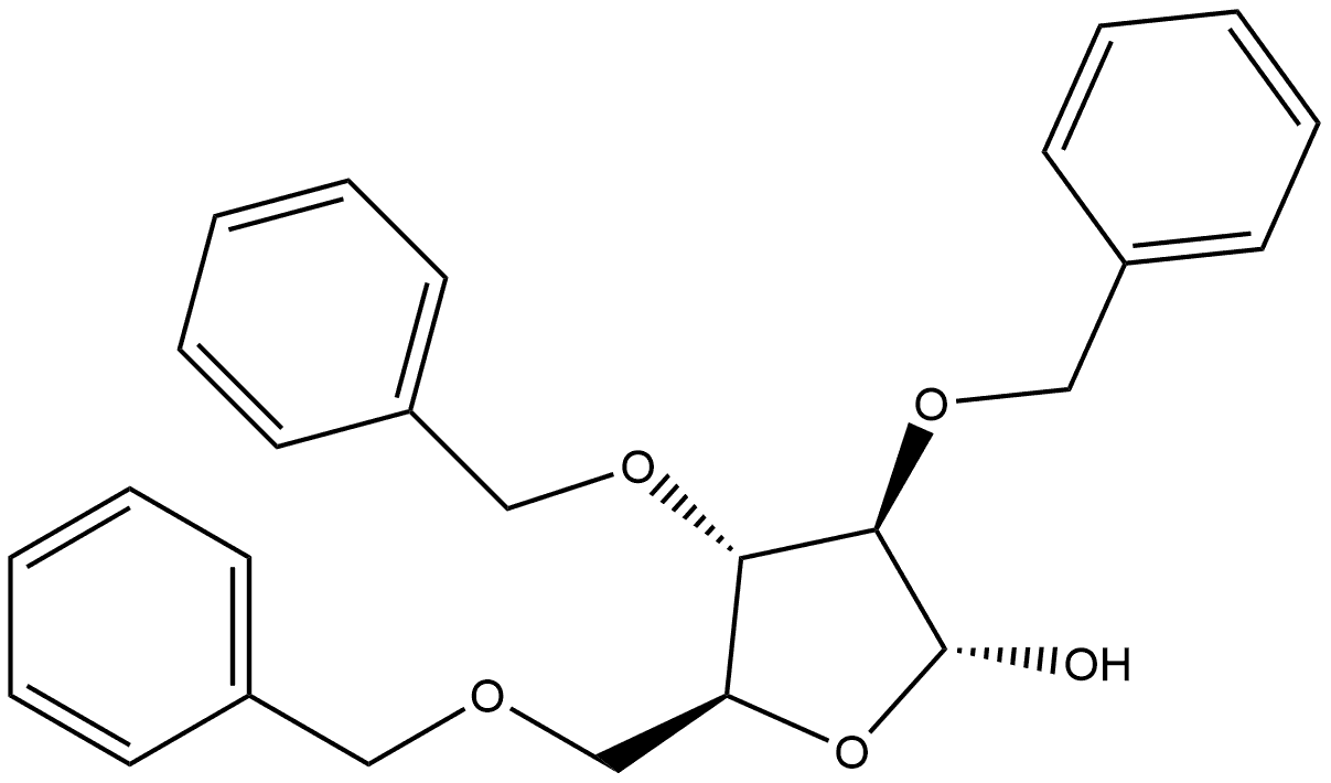 α-L-Arabinofuranose, 2,3,5-tris-O-(phenylmethyl)-