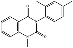 3-(2,4-Dimethylphenyl)-1-methylquinazoline-2,4(1H,3H)-dione Structure