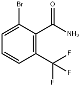2-溴-6-(三氟甲基)苯甲酰胺, 610260-58-7, 结构式