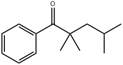 1-Pentanone, 2,2,4-trimethyl-1-phenyl- 化学構造式