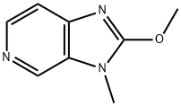 2-Methoxy-3-methyl-3H-imidazo[4,5-c]pyridine 结构式