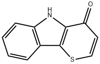 Thiopyrano[3,2-b]indol-4(5H)-one, 61164-51-0, 结构式