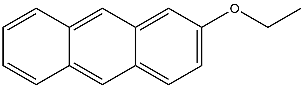 2-Ethoxyanthracene Structure