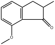 1H-Inden-1-one, 2,3-dihydro-7-methoxy-2-methyl- Structure