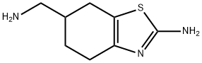 6-(aminomethyl)-4,5,6,7-tetrahydrobenzo[d]thiazol-2-amine,612820-70-9,结构式