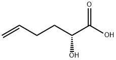 5-Hexenoic acid, 2-hydroxy-, (2R)- Structure