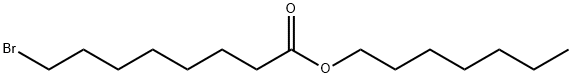 Octanoic acid, 8-bromo-, heptyl ester Struktur