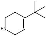 4-Tert-Butyl-1,2,3,6-tetrahydropyridine 化学構造式