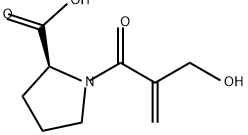 L-Proline, 1-[2-(hydroxymethyl)-1-oxo-2-propen-1-yl]-