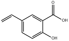 Benzoic acid, 5-ethenyl-2-hydroxy- 化学構造式