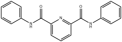 2-N,6-N-diphenylpyridine-2,6-dicarboxamide Structure