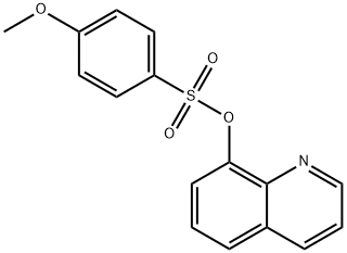 4-Methoxyquinolin-8-yl benzenesulfonate Structure