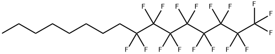 Hexadecane, 1,1,1,2,2,3,3,4,4,5,5,6,6,7,7,8,8-heptadecafluoro- Struktur
