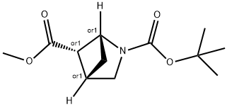 2-Azabicyclo[2.1.1]hexane-2,5-dicarboxylic acid, 2-(1,1-dimethylethyl) 5-methyl ester, (1R,4S,5S)-rel-|