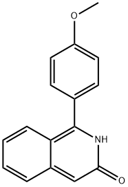 1-(4-Methoxyphenyl)isoquinolin-3(2H)-one Structure