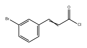 2-Propenoyl chloride, 3-(3-bromophenyl)-