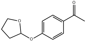 1-[4-[(TETRAHYDRO-2-FURANYL)OXY]PHENYL]ETHANONE, 61632-66-4, 结构式