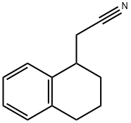 2-(1,2,3,4-Tetrahydronaphthalen-1-yl)acetonitrile Structure