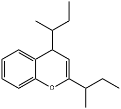 2,4-Di-sec-butyl-4H-chromene 化学構造式