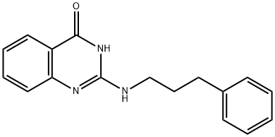 2-((3-Phenylpropyl)amino)quinazolin-4(1H)-one,61741-44-4,结构式