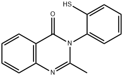 3-(2-Mercaptophenyl)-2-methylquinazolin-4(3H)-one Structure