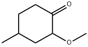 Cyclohexanone, 2-methoxy-4-methyl-,61840-84-4,结构式