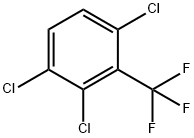 Benzene, 1,2,4-trichloro-3-(trifluoromethyl)- Structure