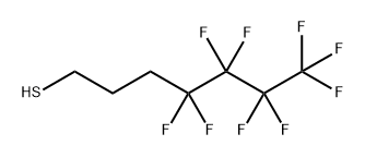 1-Heptanethiol, 4,4,5,5,6,6,7,7,7-nonafluoro- Structure