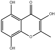 3,5,8-Trihydroxy-2-methyl-4H-chromen-4-one 结构式