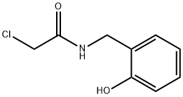Acetamide, 2-chloro-N-[(2-hydroxyphenyl)methyl]- Structure