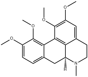 4H-Dibenzo[de,g]quinoline, 5,6,6a,7-tetrahydro-1,2,10,11-tetramethoxy-6-methyl-, (S)- (9CI) Structure
