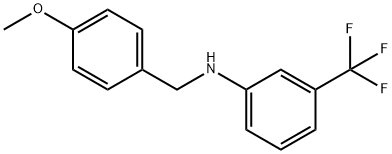 619319-92-5 Benzenemethanamine, 4-methoxy-N-[3-(trifluoromethyl)phenyl]-