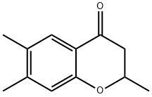 2,6,7-Trimethylchroman-4-one Struktur