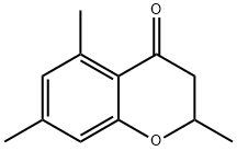 2,5,7-Trimethylchroman-4-one Structure