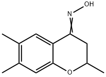 2,6,7-Trimethylchroman-4-one oxime Structure