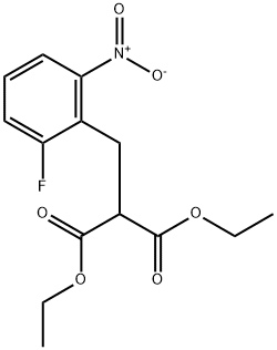 Propanedioic acid, 2-[(2-fluoro-6-nitrophenyl)methyl]-, 1,3-diethyl ester