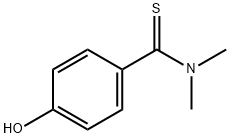Benzenecarbothioamide, 4-hydroxy-N,N-dimethyl- Structure