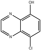 8-Chloroquinoxalin-5-ol Struktur