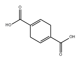 1,4-Cyclohexadiene-1,4-dicarboxylic acid,62184-65-0,结构式