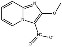 2-Methoxy-3-nitroimidazo[1,2-a]pyridine 化学構造式