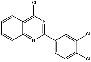 Quinazoline, 4-chloro-2-(3,4-dichlorophenyl)- Structure